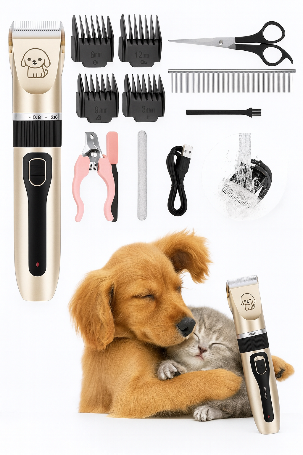 Máquina Cortapelo Recargable