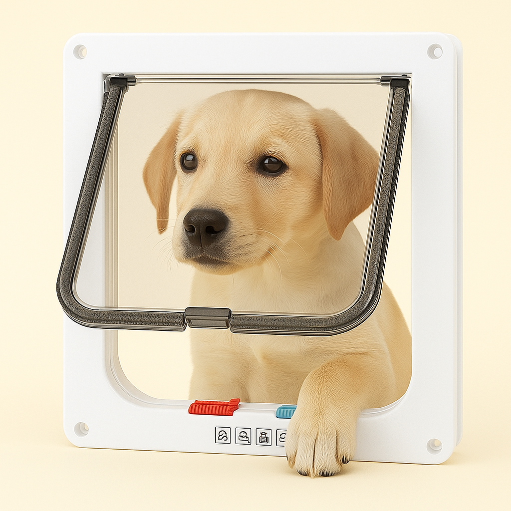 Puerta Abatible interior mascotas perros