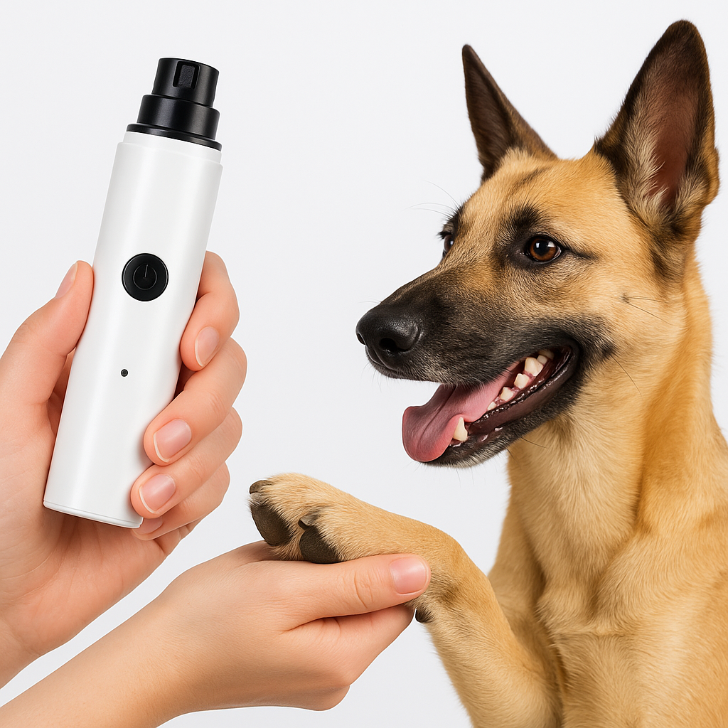 Lima Eléctrica para Uñas de Mascotas