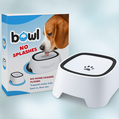 Bebedero Antisplash para Mascotas