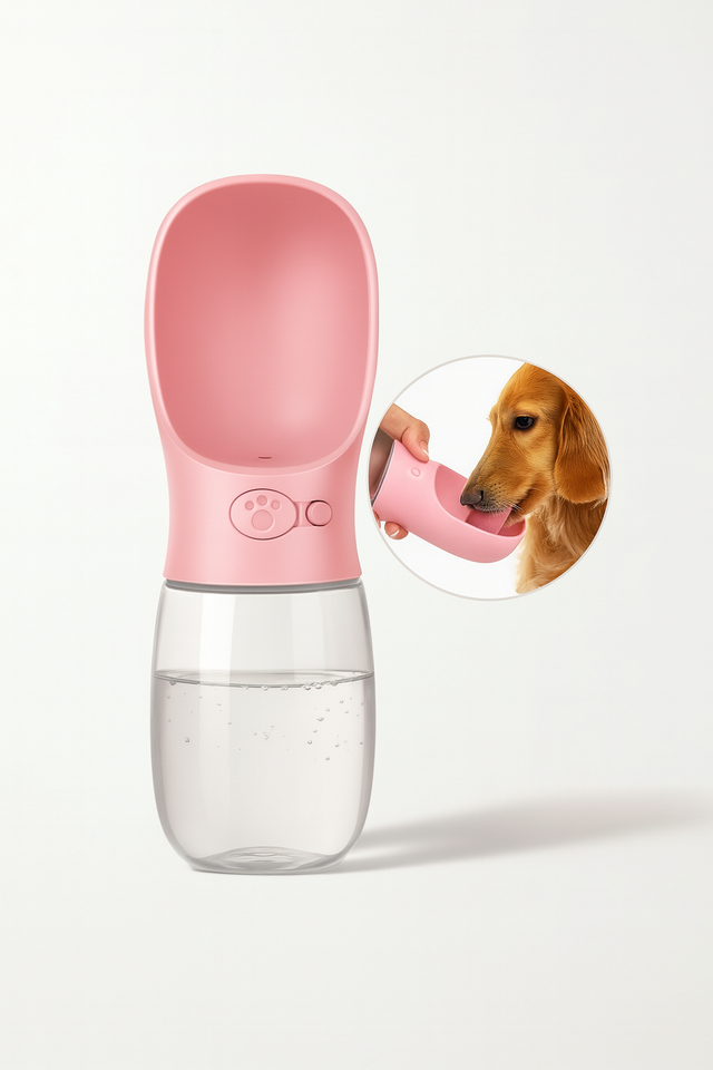 Bebedero Portátil para Mascotas – Hidratación en Cualquier Lugar