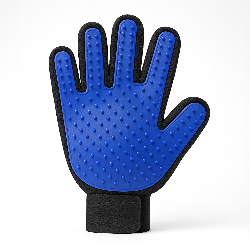 Guante de Masaje y Cepillo para Mascotas