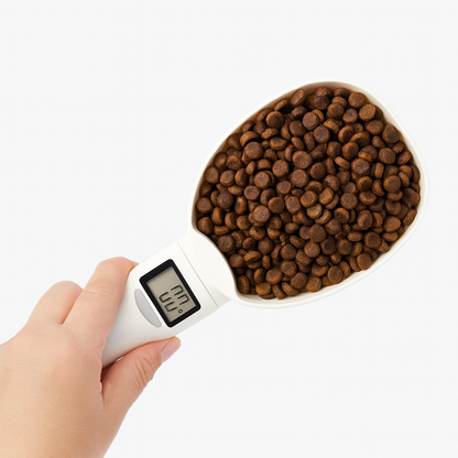 Kit Alimentación Inteligente – Cuchara Báscula + Bebedero Antisplash