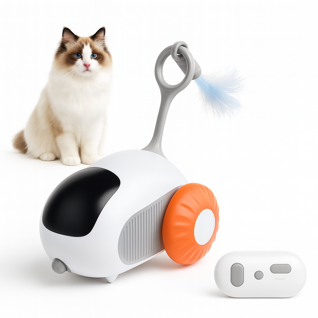 Juguete Interactivo para Gatos – Control Remoto