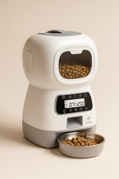 Comedero Automático 3,5L – Alimentación ordenada y sin estrés