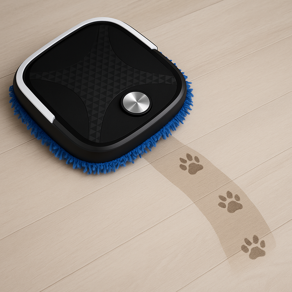 Robot Trapeador Automático – Limpia tus pisos sin esfuerzo